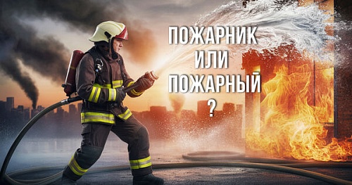 Пожарник и пожарный – в чём разница?