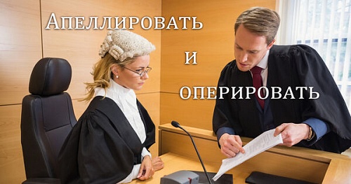 Апеллировать и оперировать: к вопросу об уместности