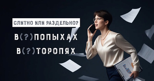 В/попыхах и     в/торопях – каково правописание?