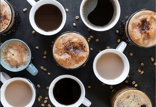 Как пишутся наименования кофе?