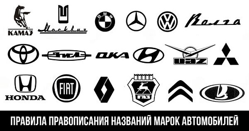 Тойота или «тойота»? Кавычки и прописные буквы в названиях автомобилей