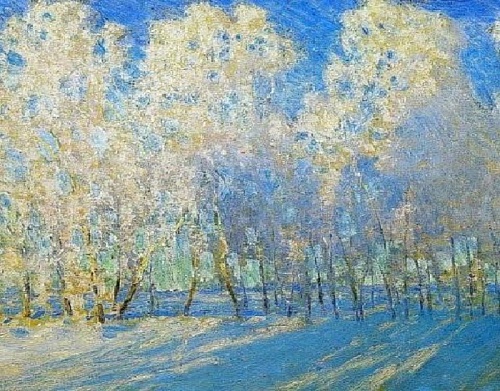 Февральская лазурь